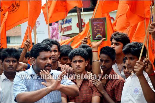 ABVP Protest 